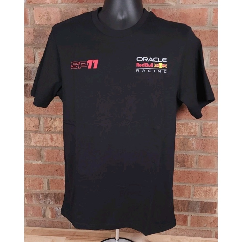 Castore x Red Bull Racing F1 Formula 1 Mens Medium Sergio Perez T-Shirt NEW